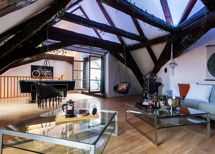 Appartement Fairytale Duplex - Billiard - Whirlpool - Cinema - Old Town *
