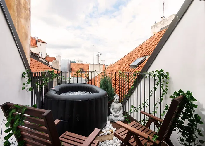 Fairytale Duplex - Billiard - Whirlpool - Cinema - Old Town Praag